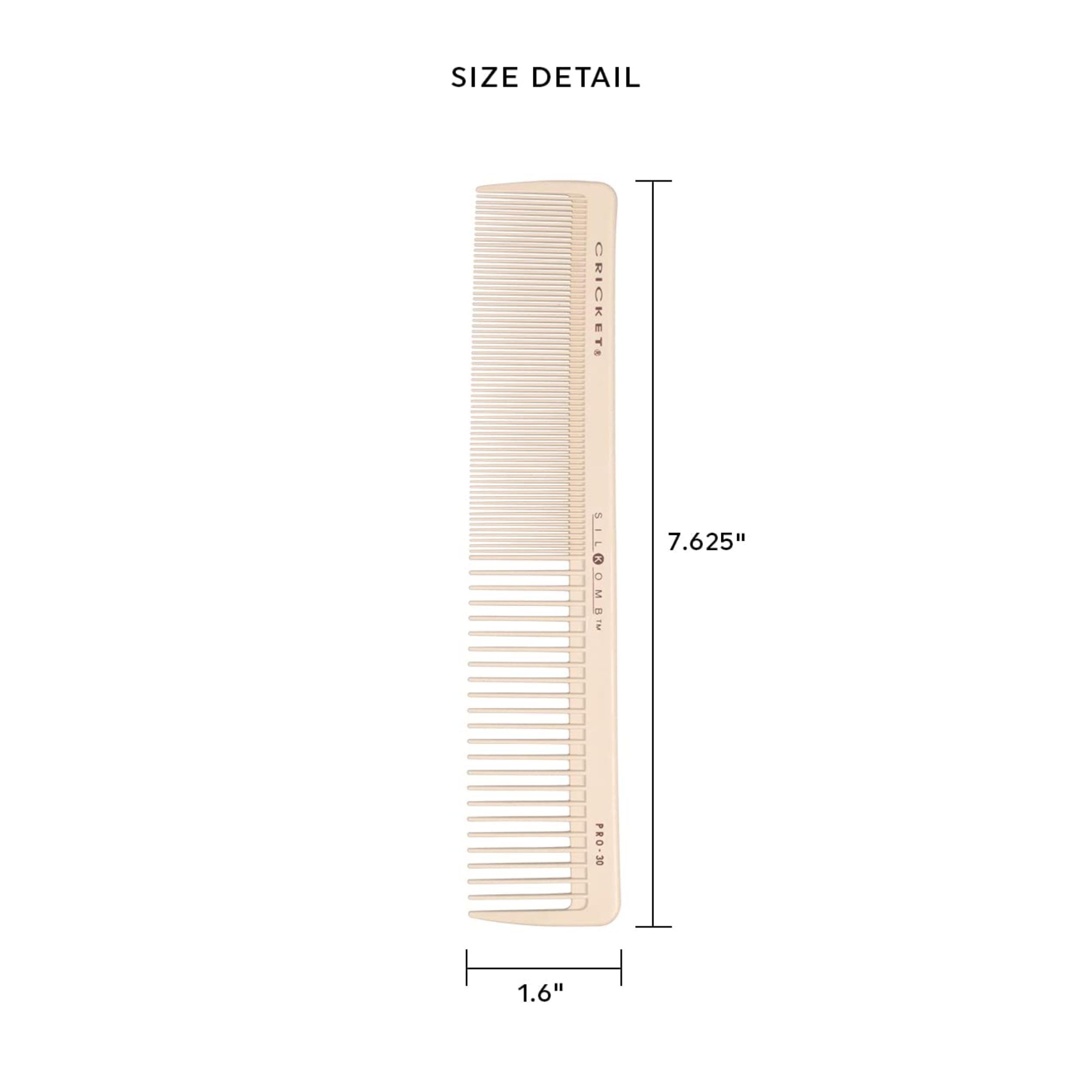 Cricket Silkomb Pro-30 avec double motif de dents pour des coupes rapides.