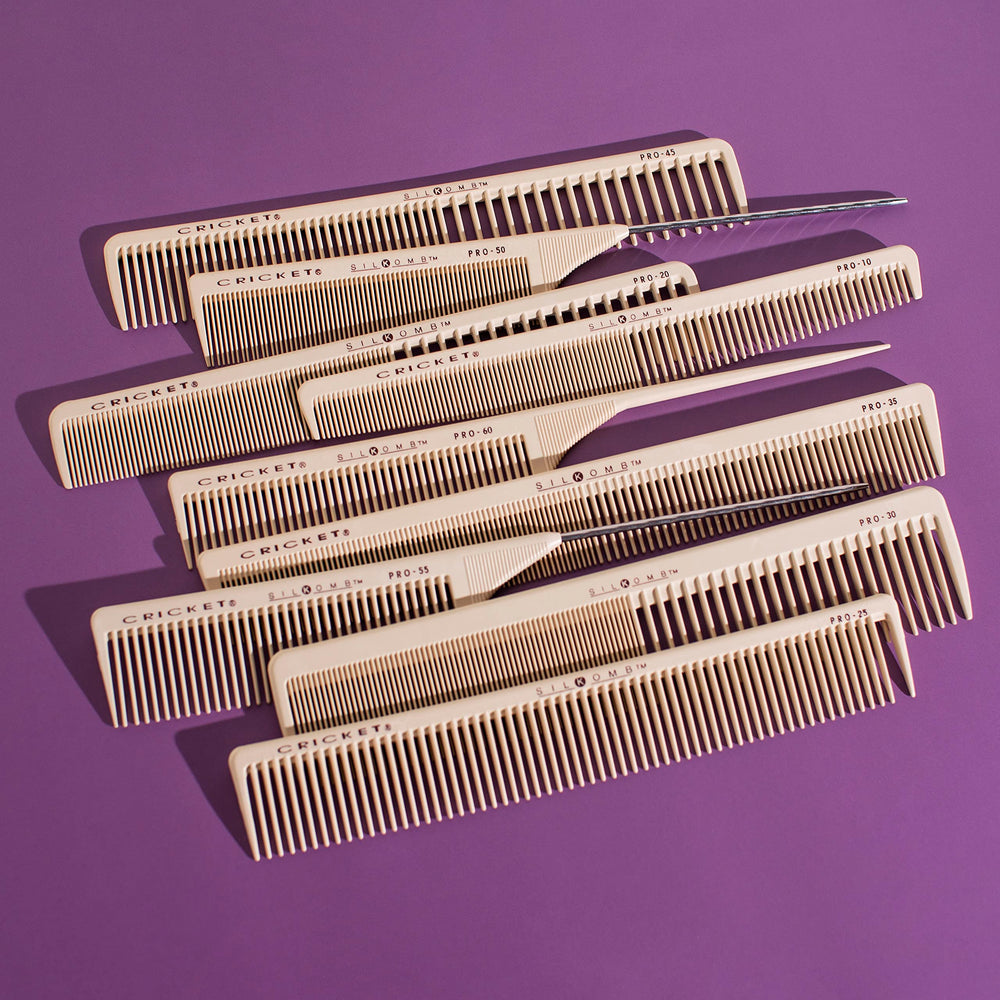 Cricket Silkomb Pro-35 convient à tous les types de cheveux.