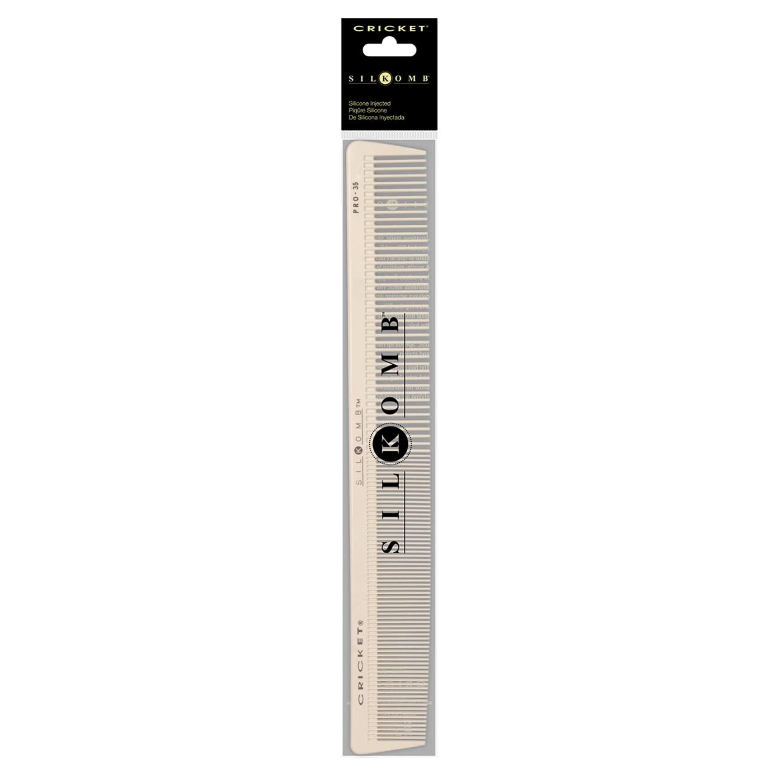 Cricket Silkomb Pro-35 longueur additionnelle, contrôle accru sur sections plus larges.
