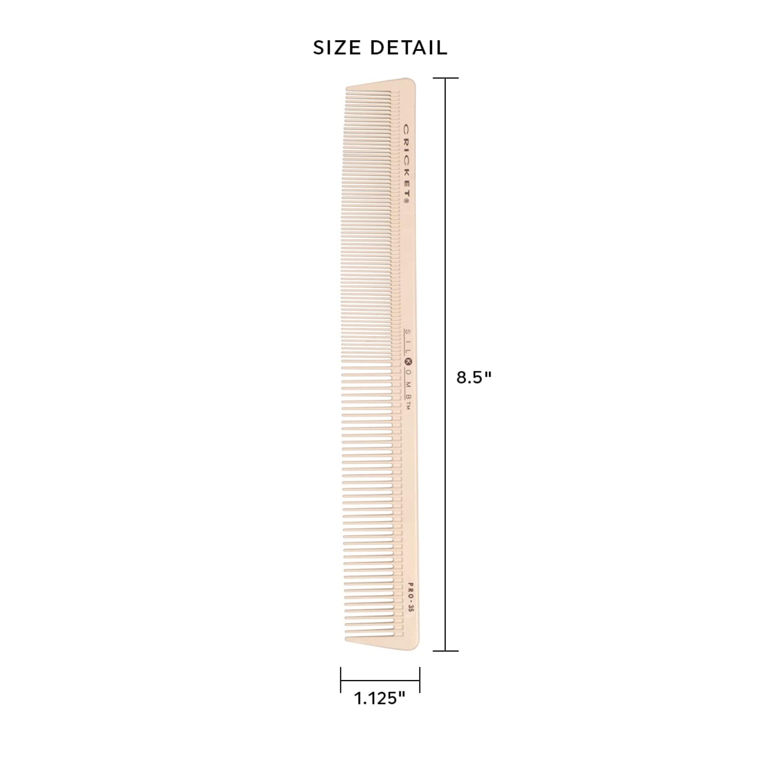 Cricket Silkomb Pro-35, motif double de dents, plus polyvalent.