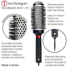 Brins anti-statique Tourmaline Cricket Technique 370 pour brillance et douceur.