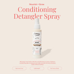 Cristina's Curls – application-pulverisateur-demelant-enfant, coiffage facilité après le bain.