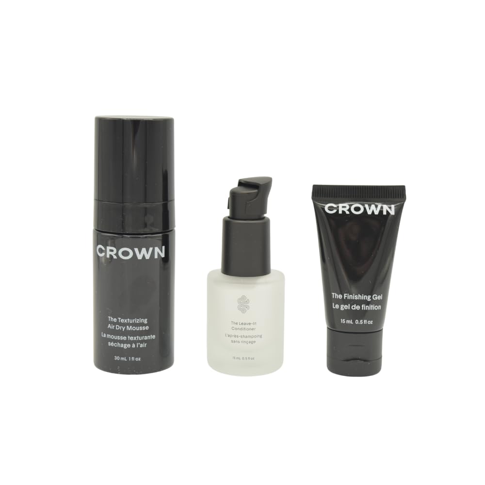 Crown Affair gel finissant en flacon, maîtrise frisottis et brillance satinée