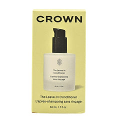 Crown Affair Mini Crème Sans Rinçage — texture légère qui définit les mèches et apporte de la brillance.