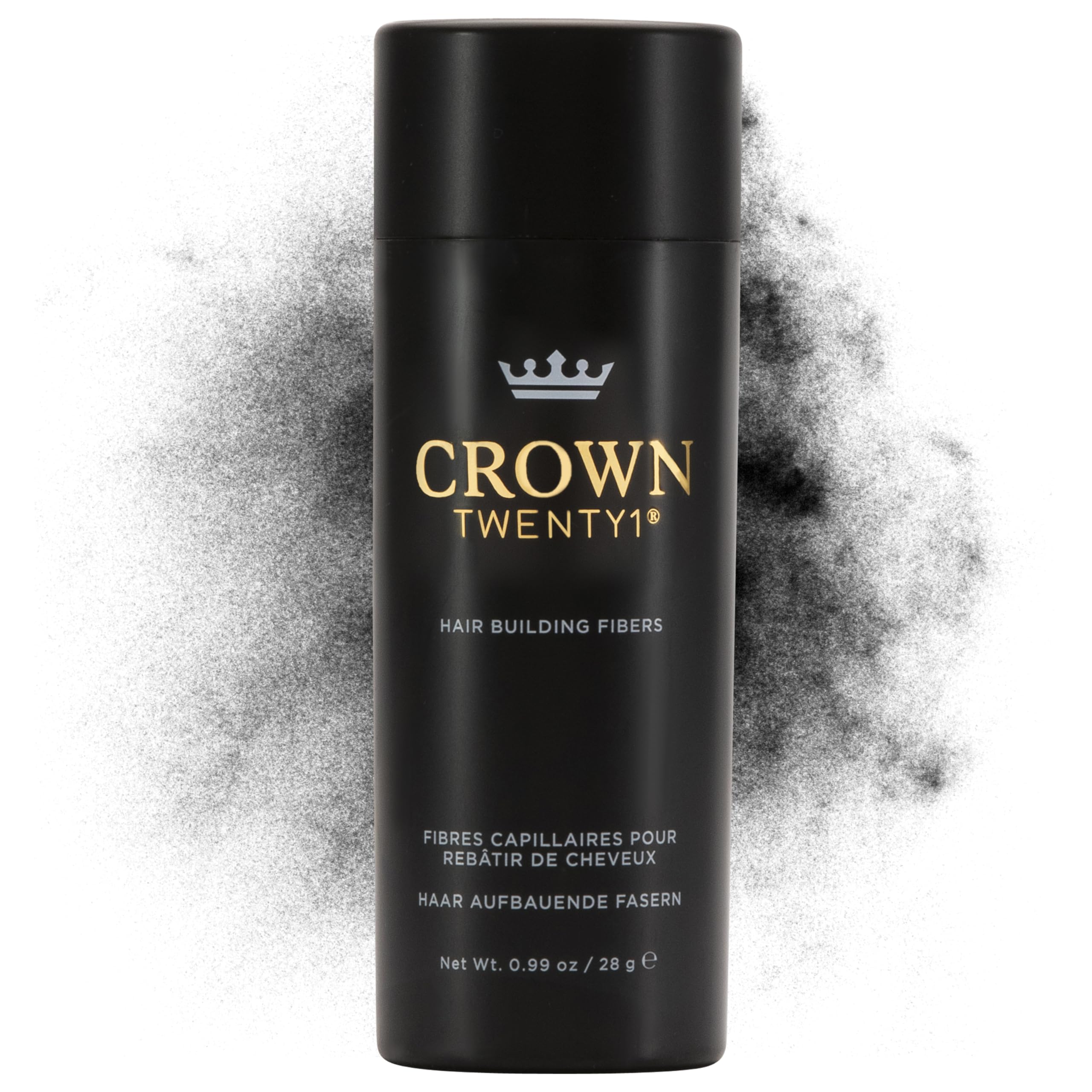 CROWN TWENTY1 fibres capillaires 28g – application rapide pour cheveux plus épais
