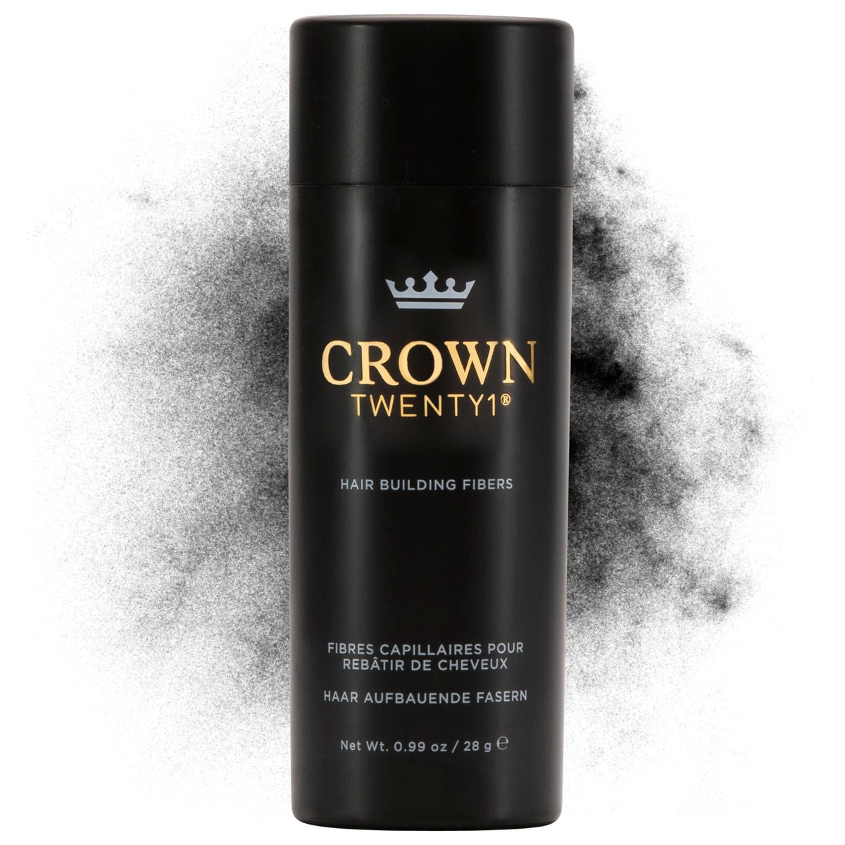 CROWN TWENTY1 fibres capillaires 28g – application rapide pour cheveux plus épais