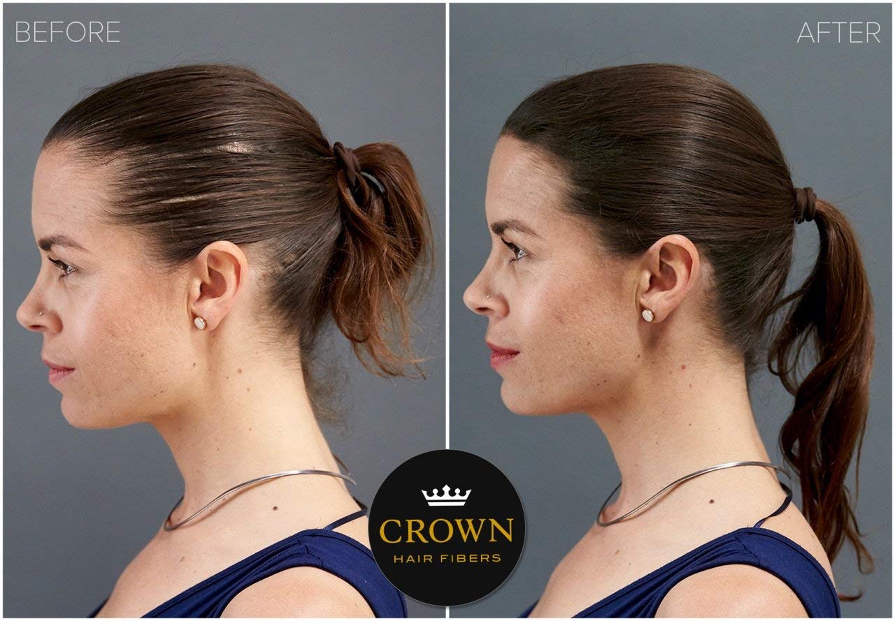 CROWN TWENTY1 fibres capillaires 28g – convient pour hommes et femmes
