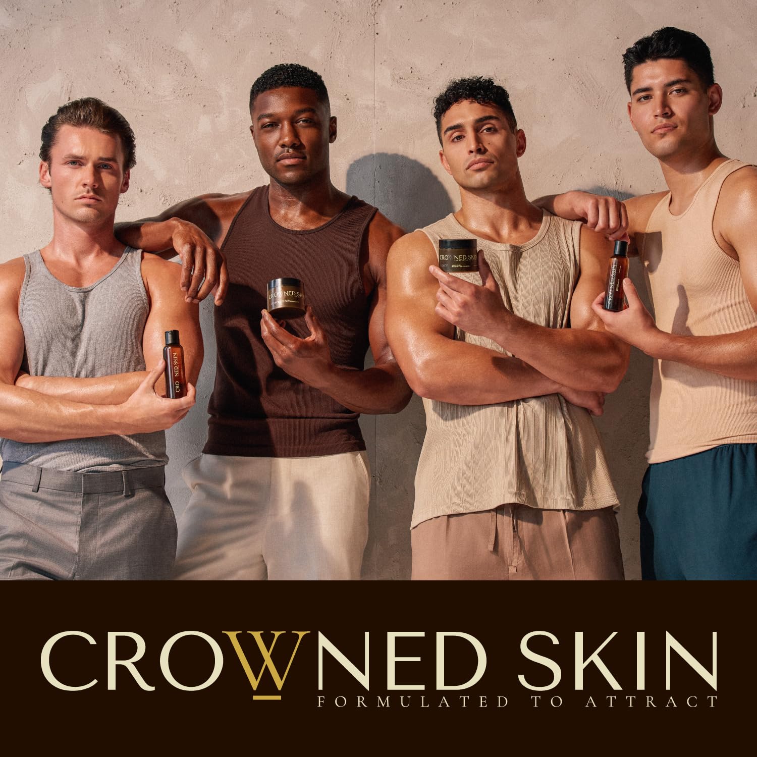 Crowned Skin King Peau lisse et confort longue durée.