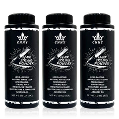 Crownnaturally CNNY Poudre coiffante – bouteille compacte pour une utilisation pratique et rapide.