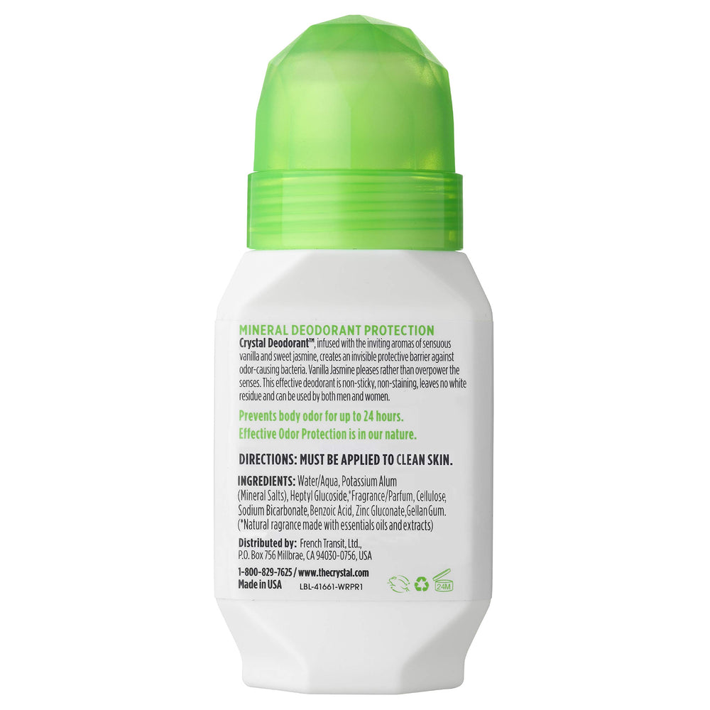 Aperçu du roll-on Crystal Essence, application rapide et invisible.