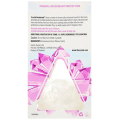 Stick minéral Crystal Essence Crystl Body – application précise et sans résidu.