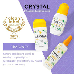 Crystal Essence Déodorant Essence Spray pour les aisselles, protection durable.