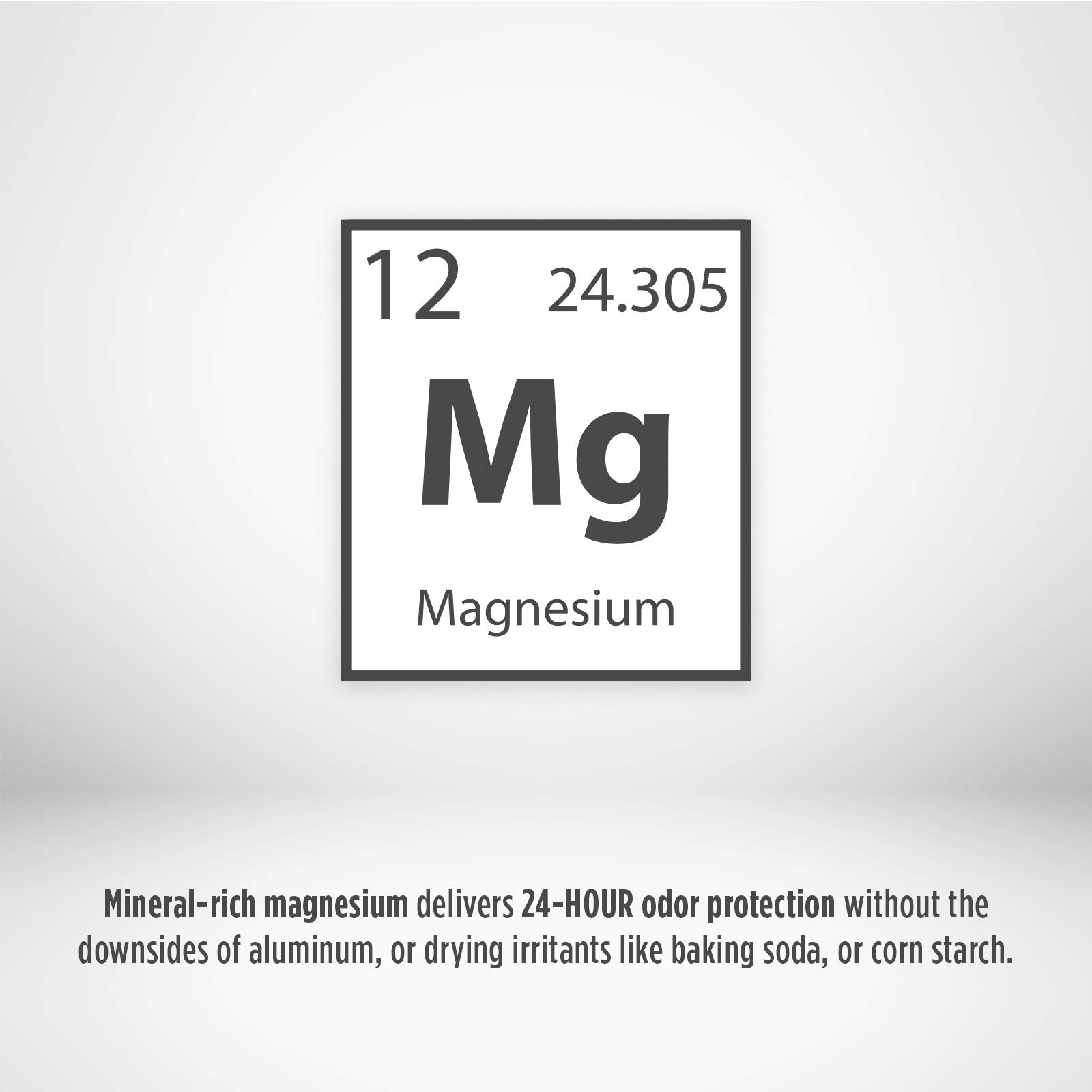 Crystal Essence déodorant solide magnésium, parfait pour hommes et femmes actifs.
