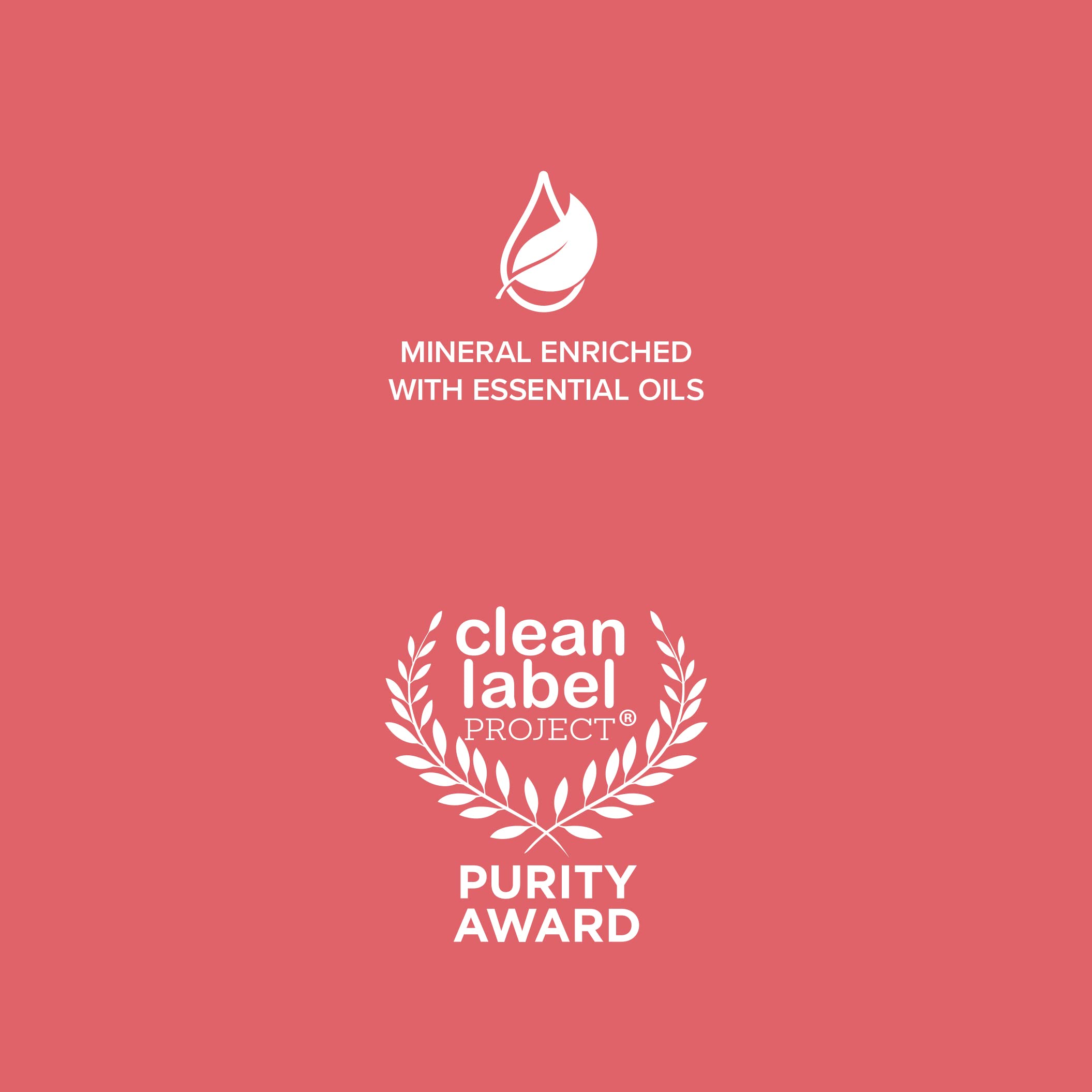 Étiquette Pureté Crystal Essence, label Clean Label Project