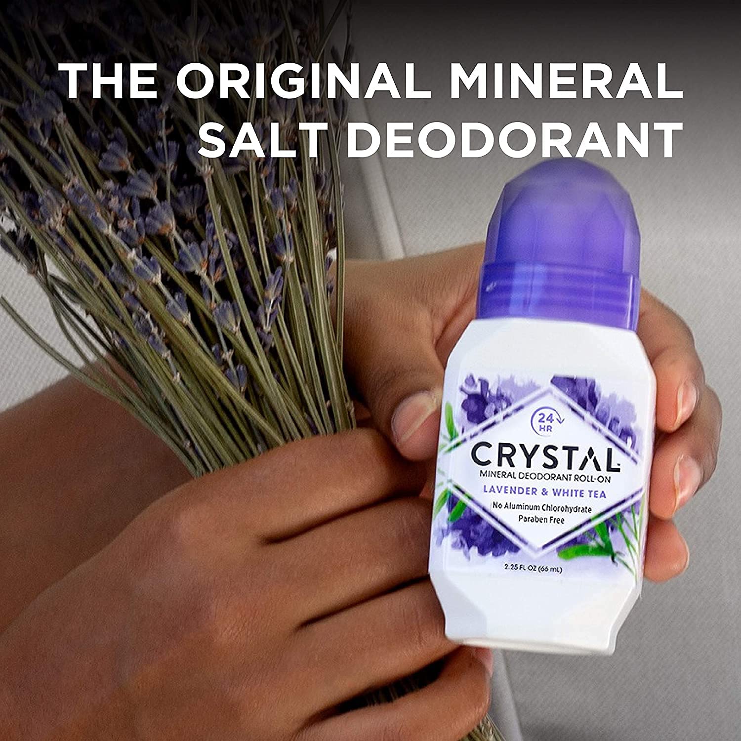 Convient aux journées actives, déodorant Crystal Essence offre une protection légère.