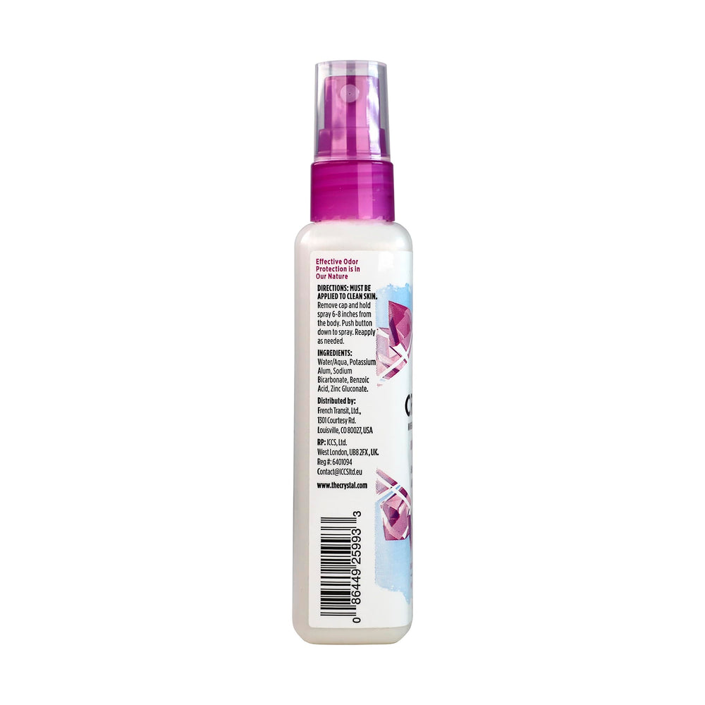 Crystal Essence Spray minéral: formule végane et sans cruauté pour un usage quotidien.