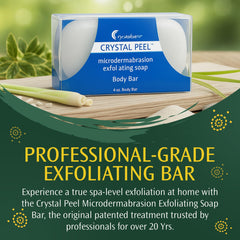 Crystal Peel, polissage microdermabrasion à domicile pour peau nette.