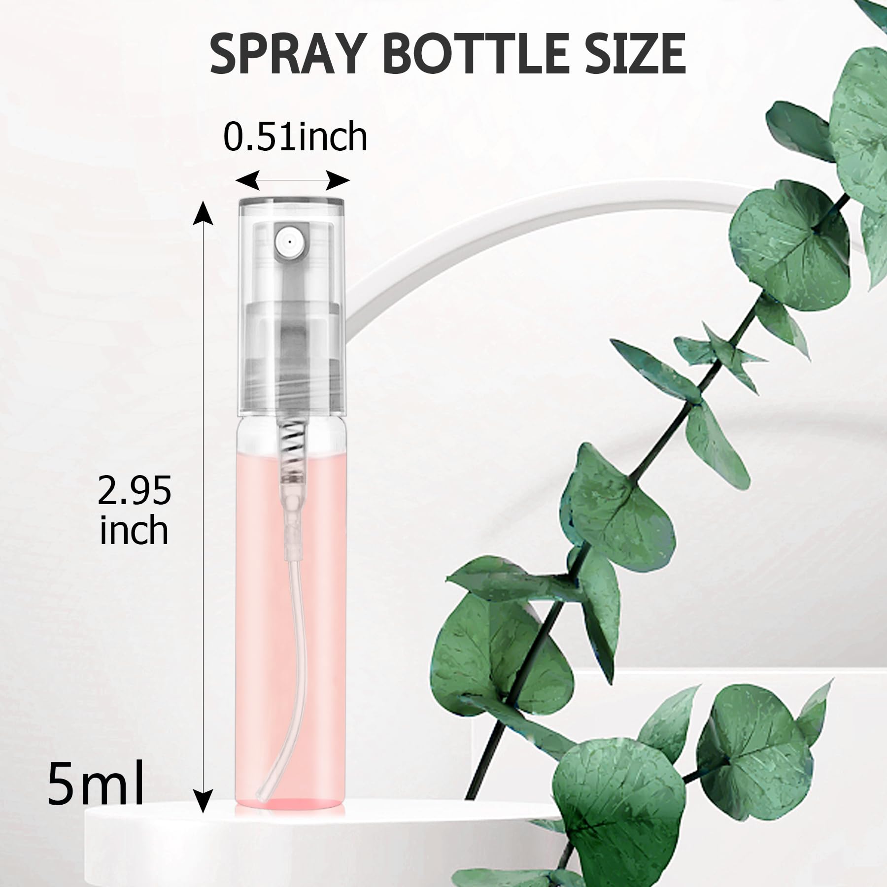 Csdtylh ensemble-105pcs-bouteilles-mini: kit pratique pour échantillons.