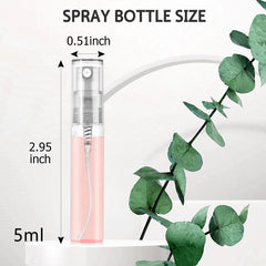 Csdtylh ensemble-105pcs-bouteilles-mini: kit pratique pour échantillons.