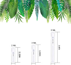Csdtylh ensemble 120 mini flacons 3ml pour différents liquides
