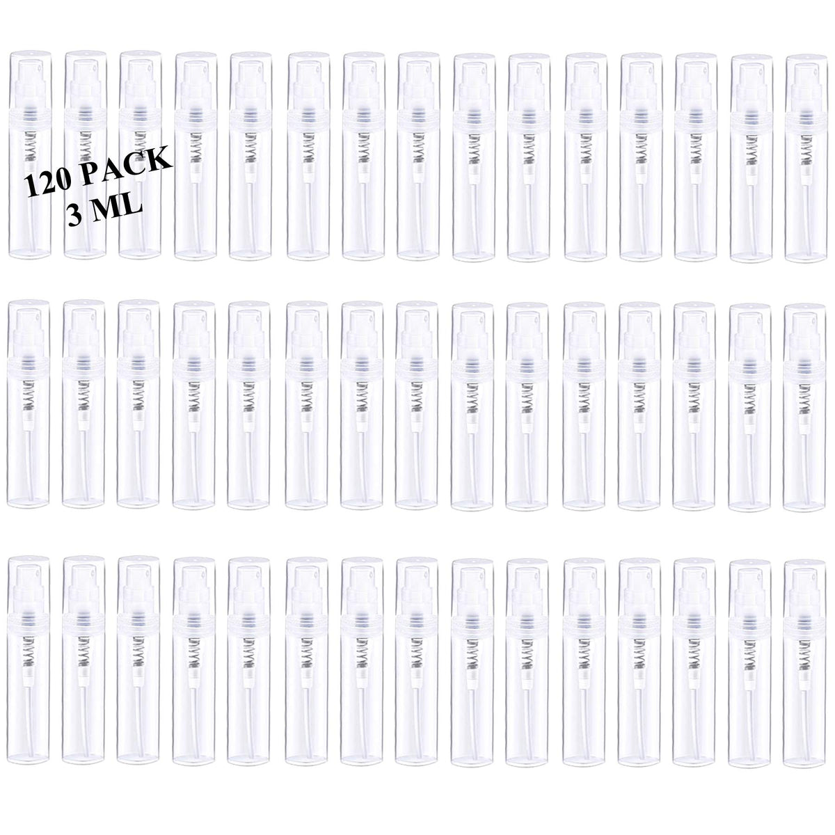 Csdtylh mini flacon pompe clair 3ml prêt à emporter en voyage