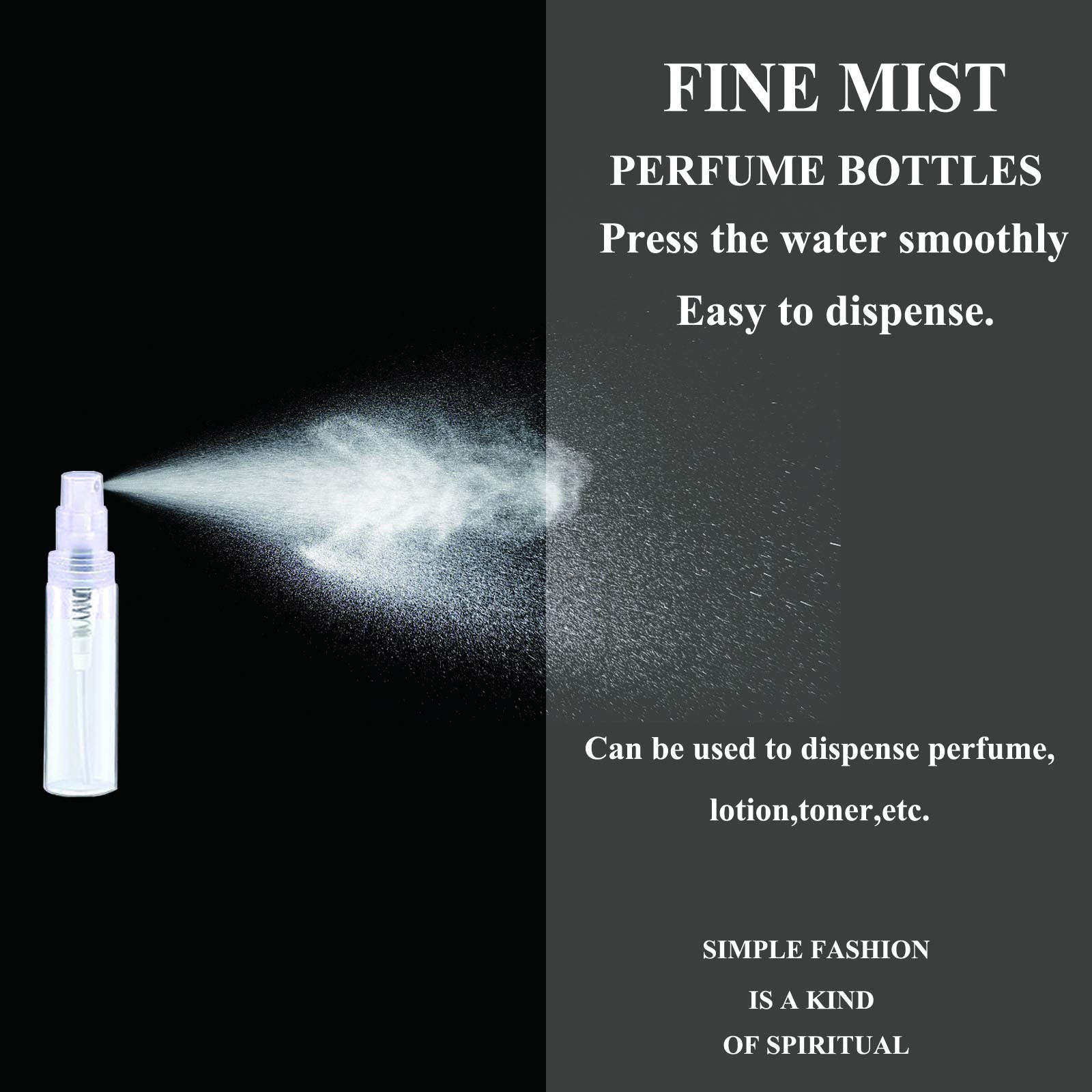 Csdtylh flacons réutilisables pour soin maquillage et démaquillant