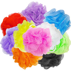 Éponge de bain Cshangzei: ensemble de 10 couleurs pour toute la famille.