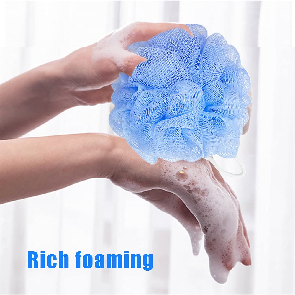 Éponge mesh douce Cshangzei pour une mousse riche et délicate.