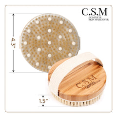 CSM-mini-brosse-visage-poils-sanglier-petite nettoie les pores.