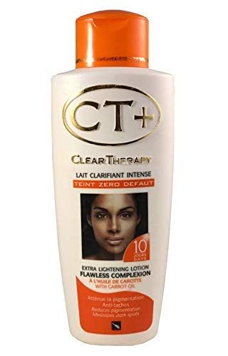 CT Clear Therapy Lotion, texture satinée, application douce et rapide.