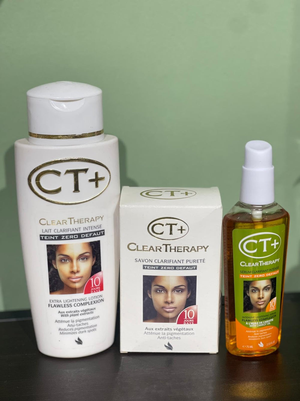 CT+ Clear Therapy Emballage Pratique — format voyage pour application facile