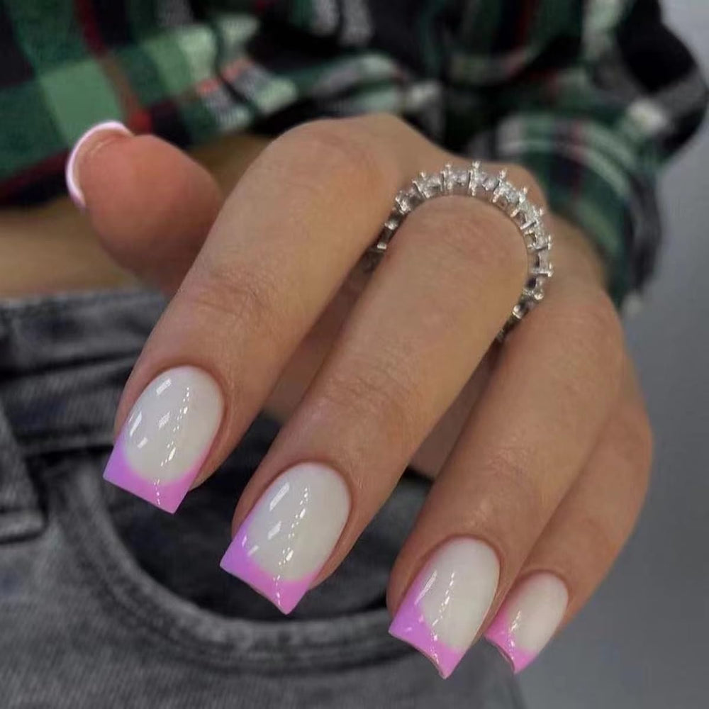 CTTHNBD collection-6-styles-ongles-francais : variété pour changer de style facilement.