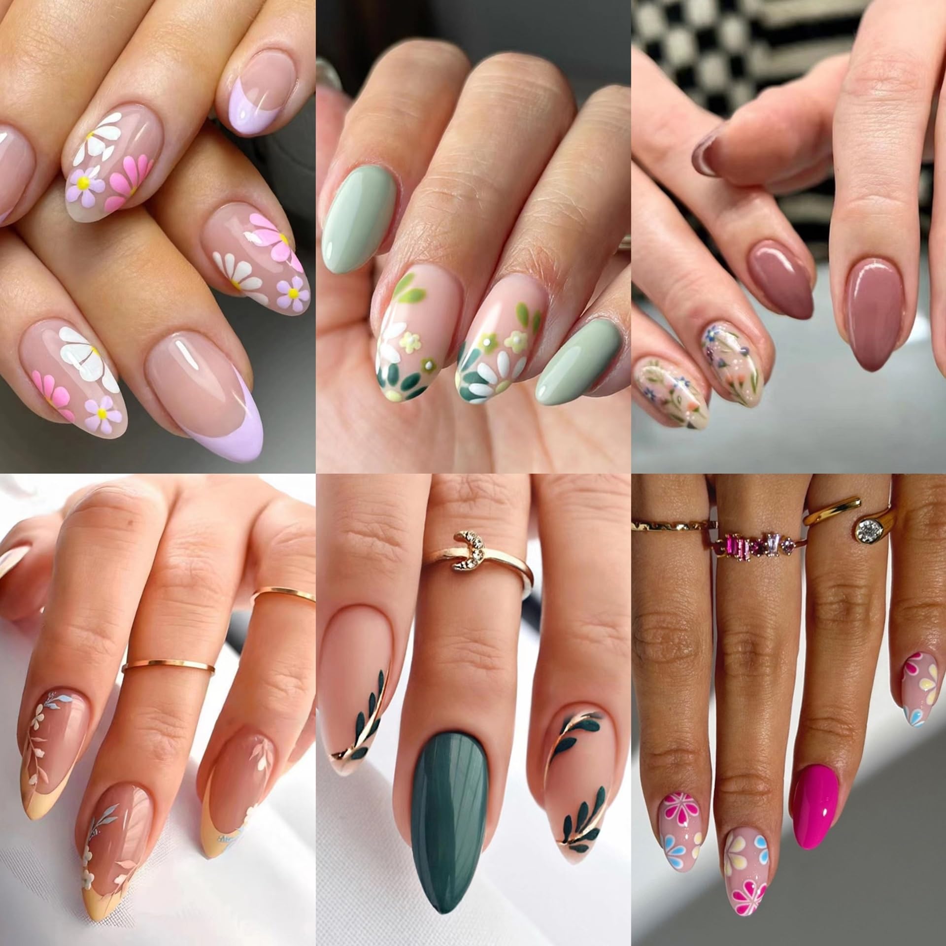 CTTHNBD onglets faux amande fleurs-feuilles style1, finitions nettes et durables.
