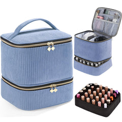 CTWWFS organisateur en velours côtelé pour vernis et lampe, pratique et élégant.