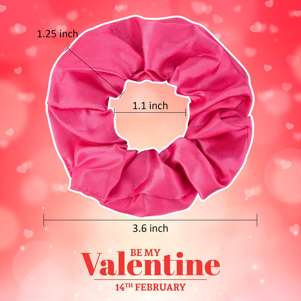 CUBACO satin scrunchie rose poudré, douceur sans tiraillement