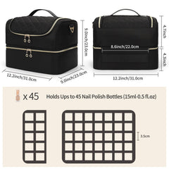 CUBETASTIC Emplacement 10 trous pour vernis dans la couche supérieure pour l'organisation