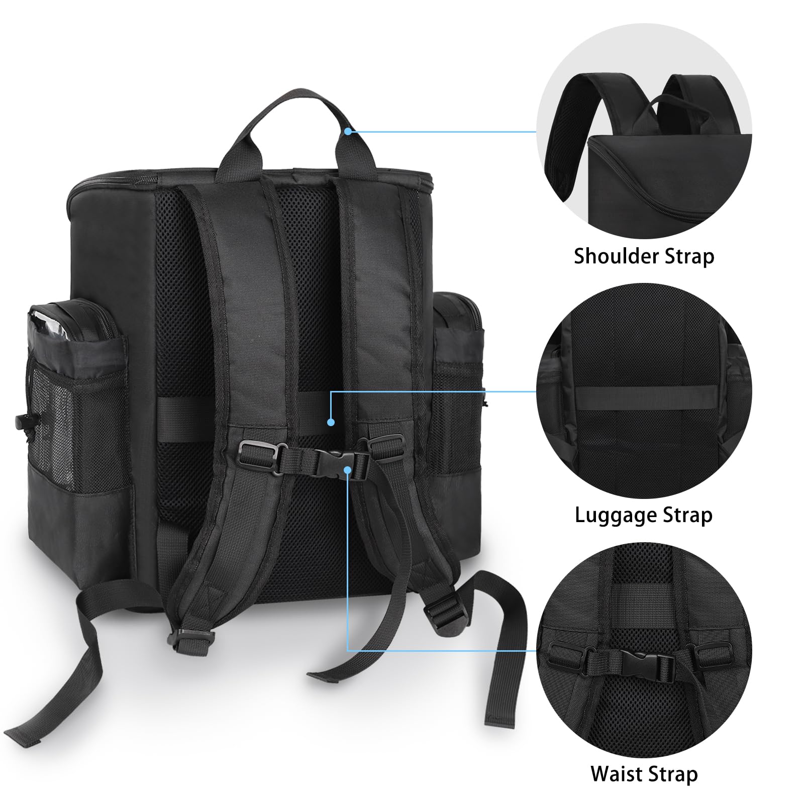 Forme sac à dos Cubetastic pour un transport mains libres.