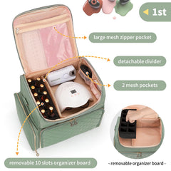 CUBETASTIC – couche inférieure spacieux pour stockage organisé des vernis