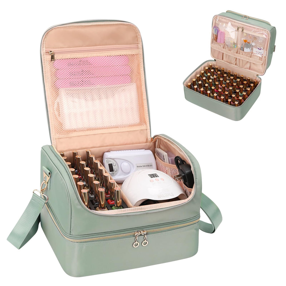 CUBETASTIC Organisateur vert, extérieur élégant pour vernis et transport facile