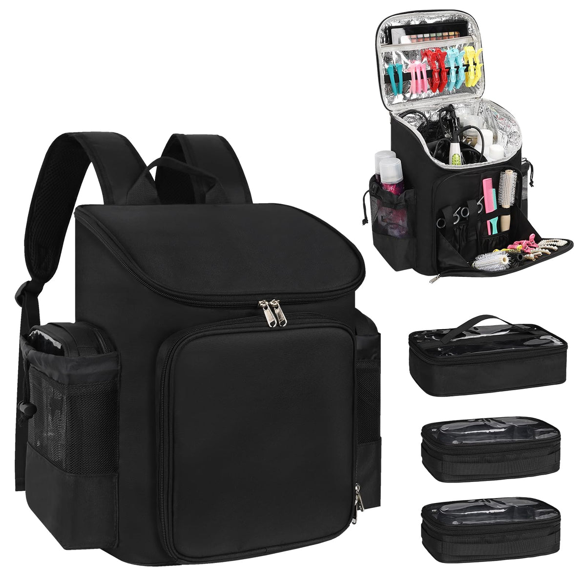 Sac Cubetastic voyage coiffeur grande capacité pour outils et accessoires.