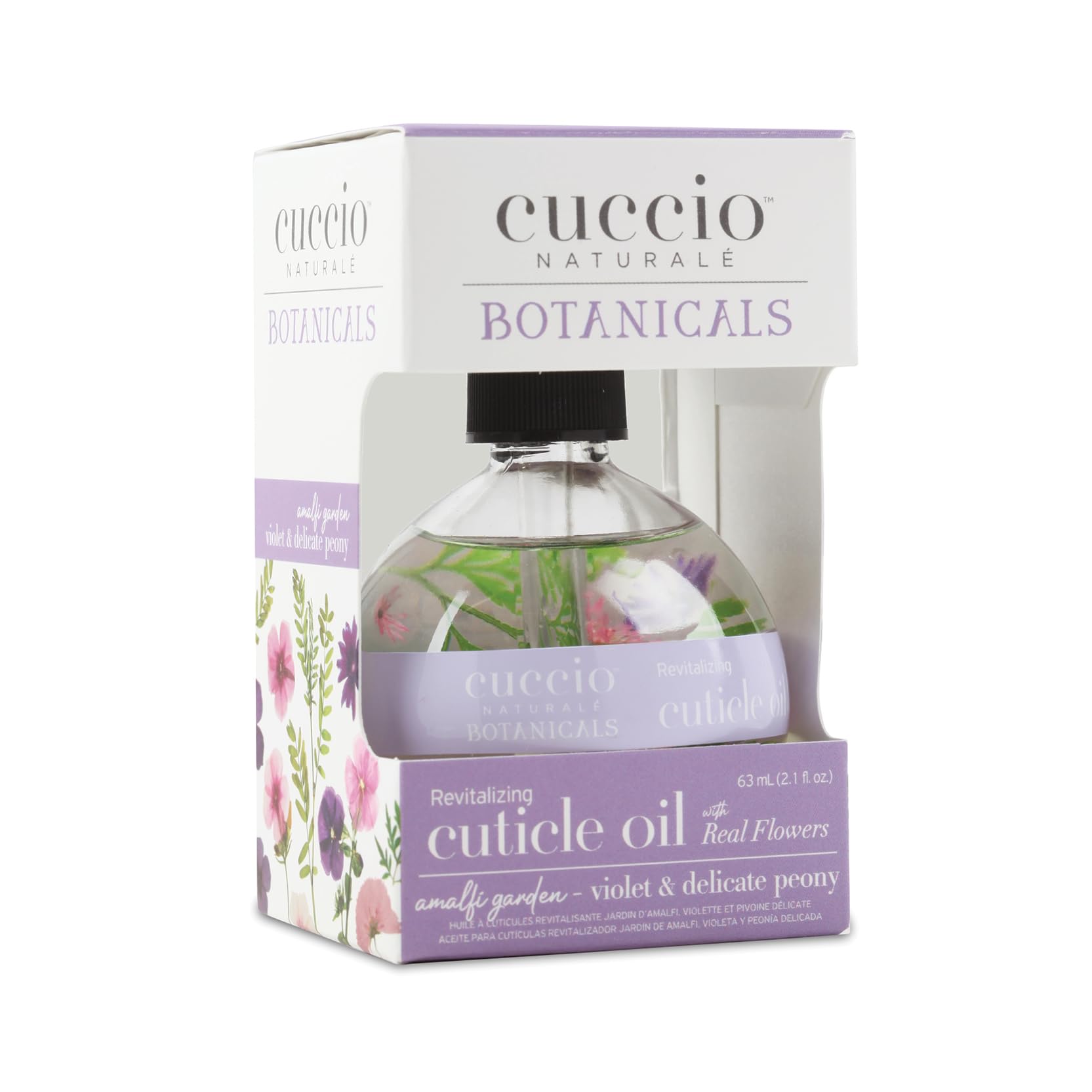 Cuccio Amalfi Garden huile légère cuticules, absorption rapide sans gras