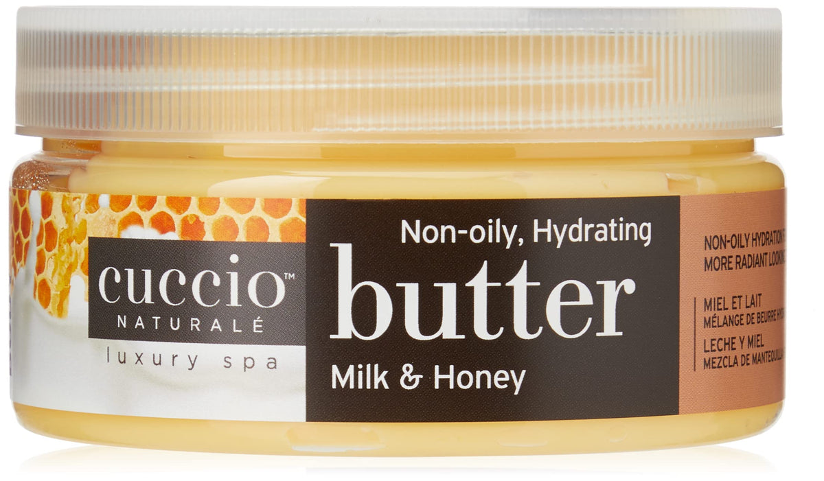 Cuccio Naturale Butter Blends crème corps texture légère et hydratation durable