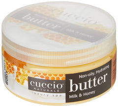 Cuccio Naturale Butter Blends pot crème emballage visible