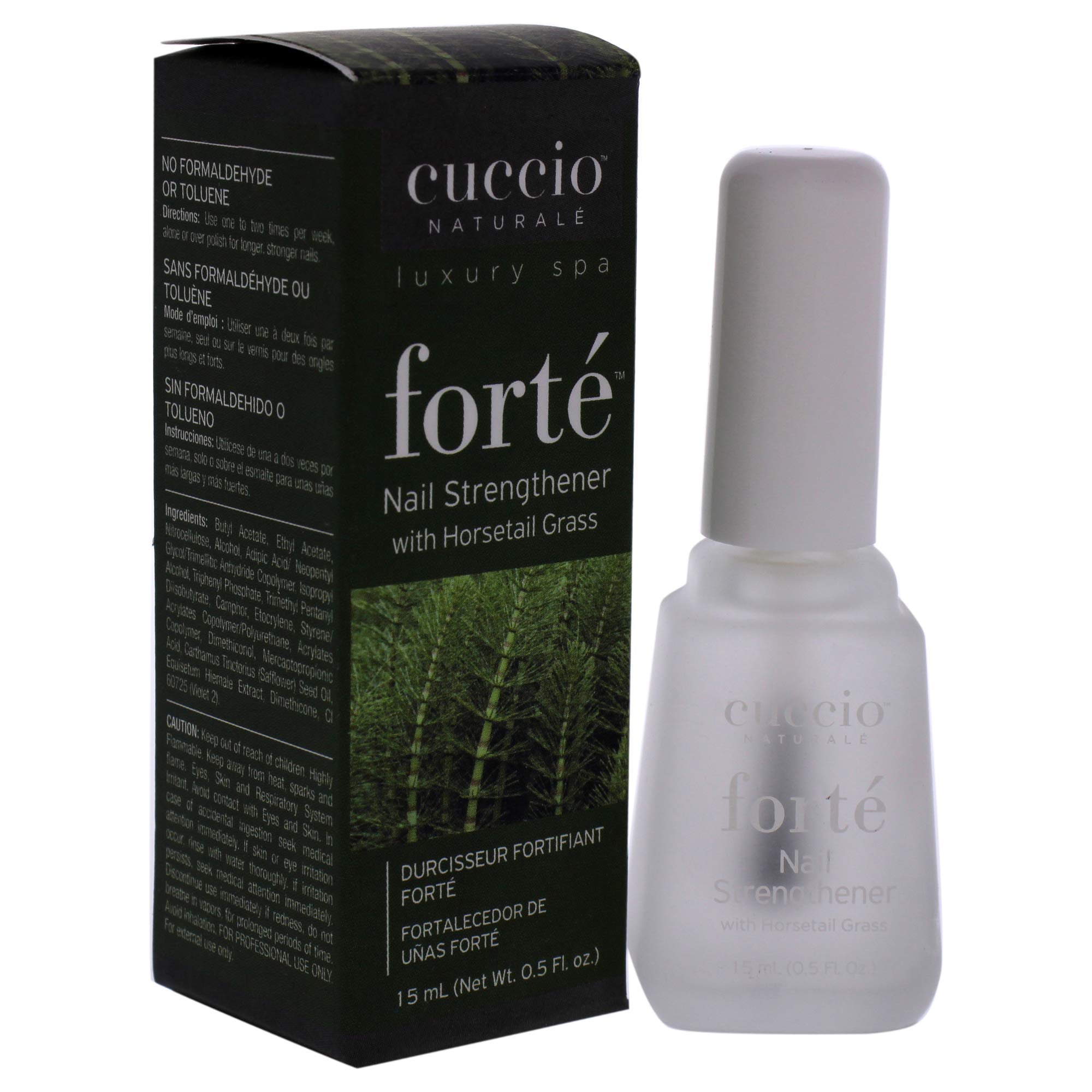 Cuccio Naturale Forte, ongles plus brillants grâce à l’application régulière.