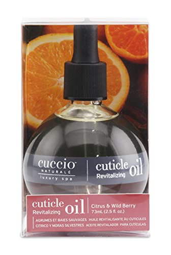 Cuccio Naturale Huile Cuticule, flacon design et traitement hydratant.