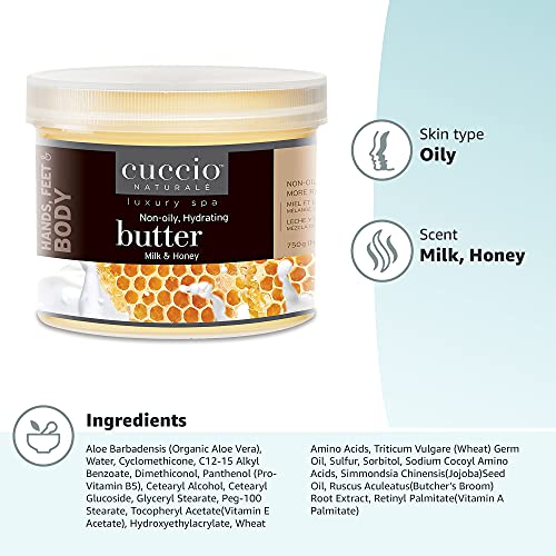 Cuccio Naturale Butter Babies: parfum lait-miel pour une expérience sensorielle apaisante.