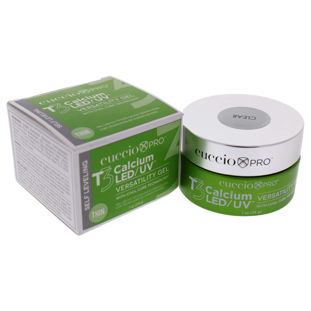 Cuccio Pro T3 Gel: calcium renforcé pour des ongles plus forts.