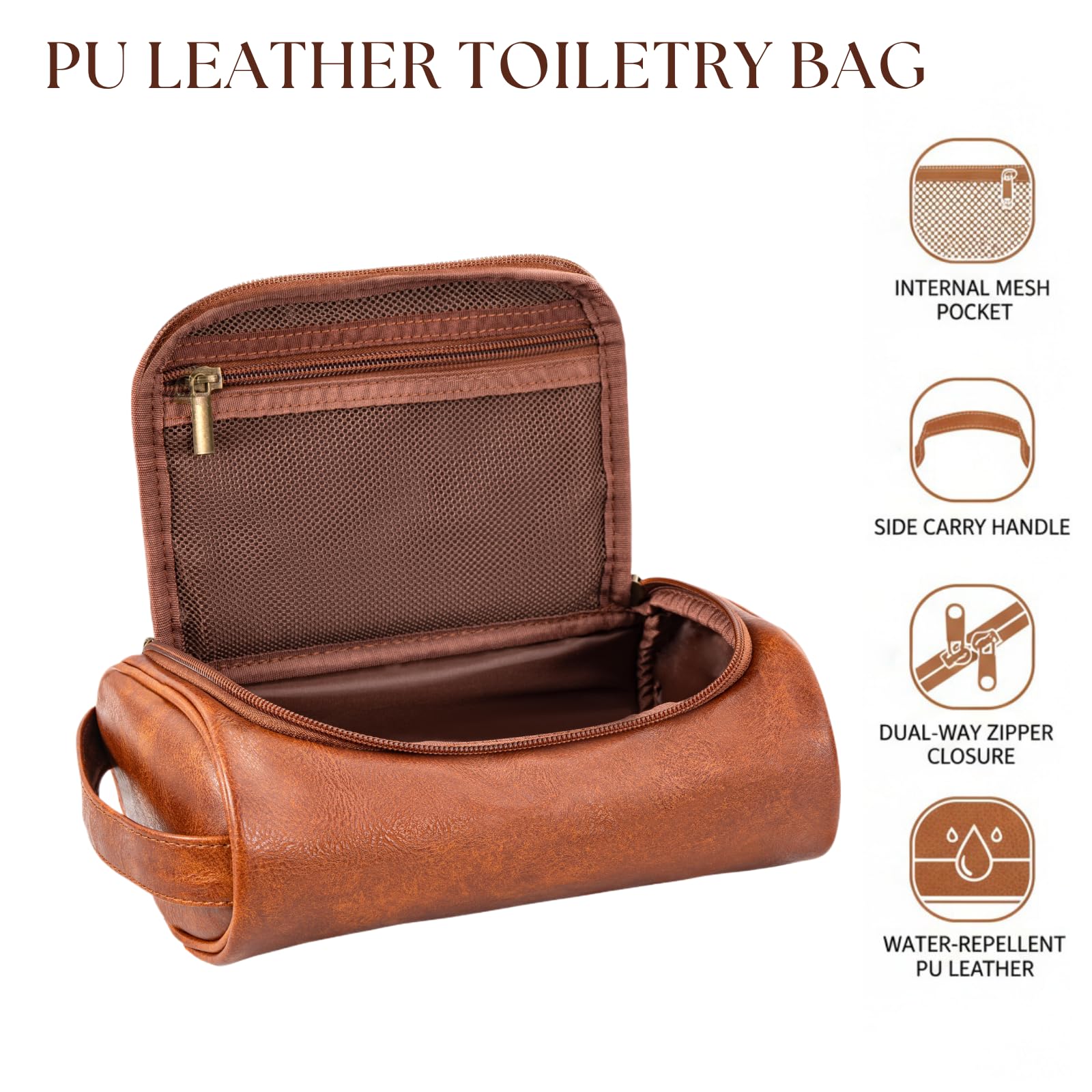 Cumbanho Mens Slim — design minimaliste et compact, idéal pour les voyages d'affaires.