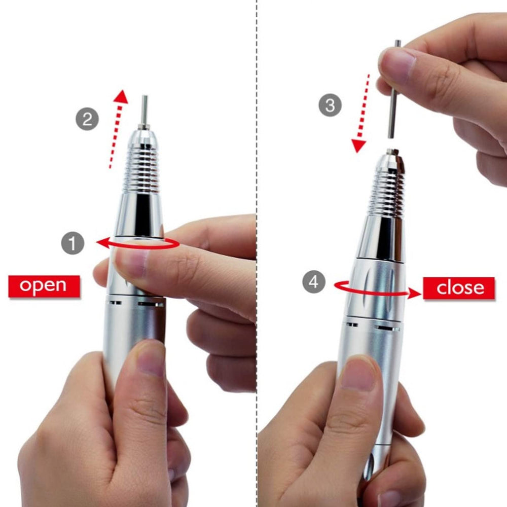 Compatible avec la plupart des machines électriques pour ongles.