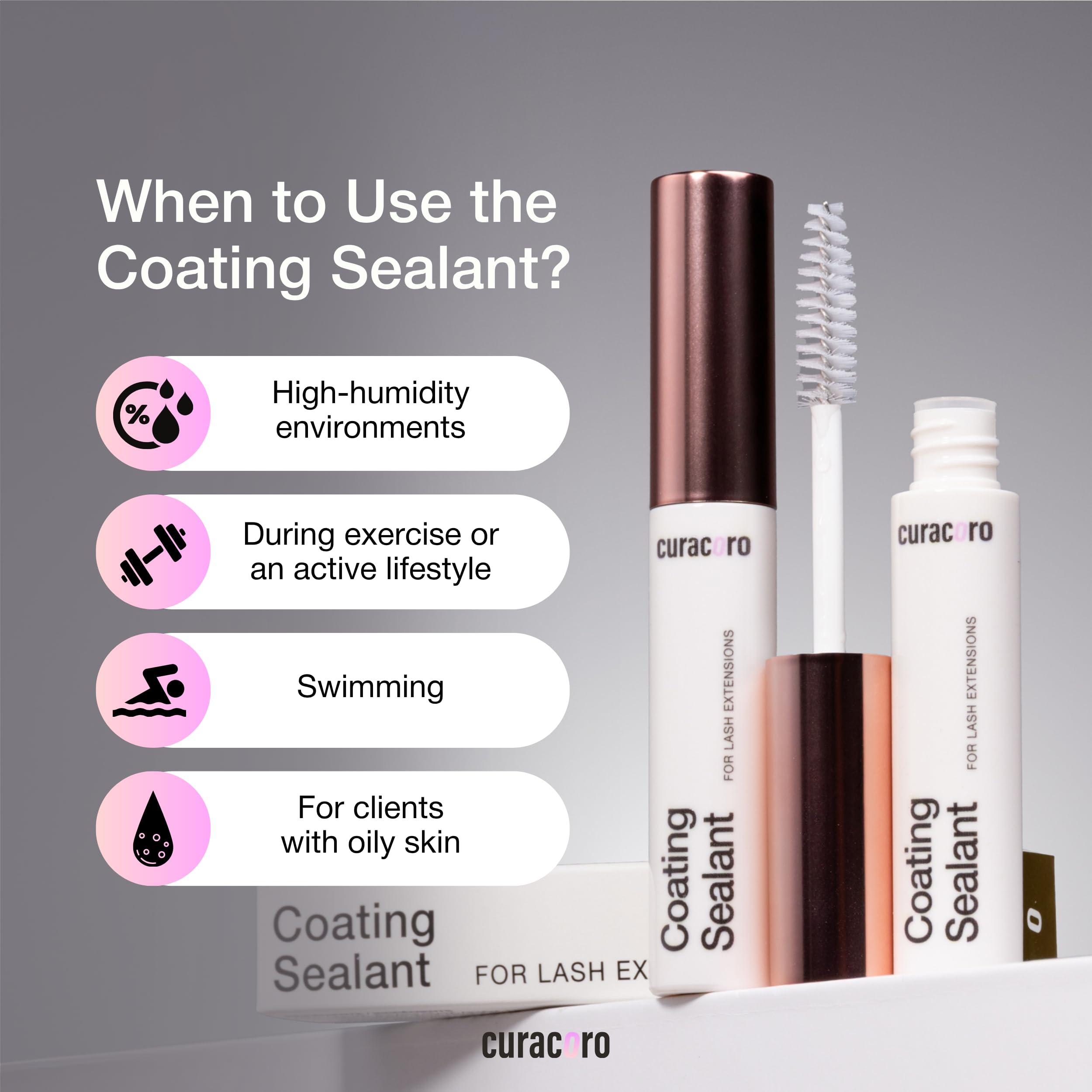 curacoro collagène hydrolysé – ingrédients pour soin des cils.